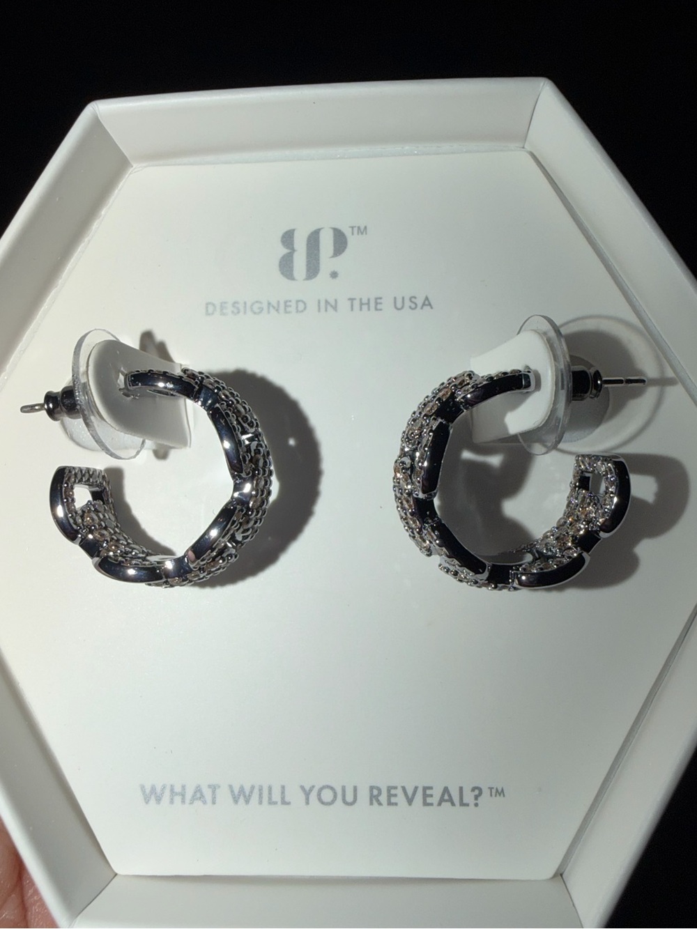 Bomb Party Earrings-Shining Horizons Smokey Topaz on Hematite ER15968